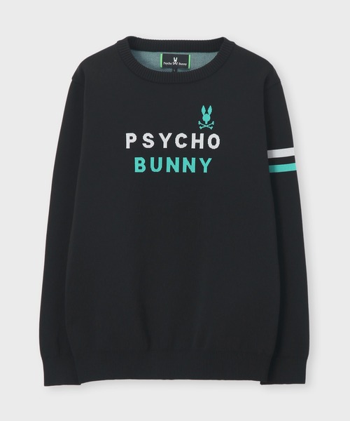 Psycho Bunny（サイコバニー）の「[GOLF]トリコロール ジャガードニット（ニット/セーター・メンズ・ブラック/レッド/ネイビー/ホワイト・X-LARGE/MEDIUM/LARGE）」の12枚目の写真