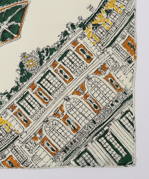 manipuri（マニプリ）の「manipuri BALLON シルクスカーフ（バンダナ/スカーフ・レディース・ブラック系その他/グリーン系その他・FREE）」の6枚目の写真