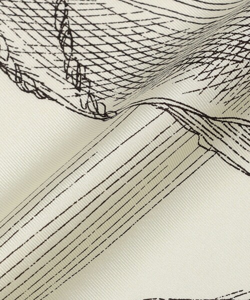 manipuri（マニプリ）の「manipuri BALLON シルクスカーフ（バンダナ/スカーフ・レディース・ブラック系その他/グリーン系その他・FREE）」の8枚目の写真