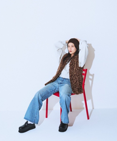 JEANASIS（ジーナシス）の「ボリュームクロッグシューズ/581680（その他シューズ・レディース・ライトブラウン/ブラック/ブラウン/ブラウン系その他・MEDIUM/LARGE）」の19枚目の写真