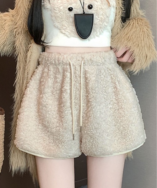 セール】ボア ショート パンツ（その他パンツ）｜kirakiraShop