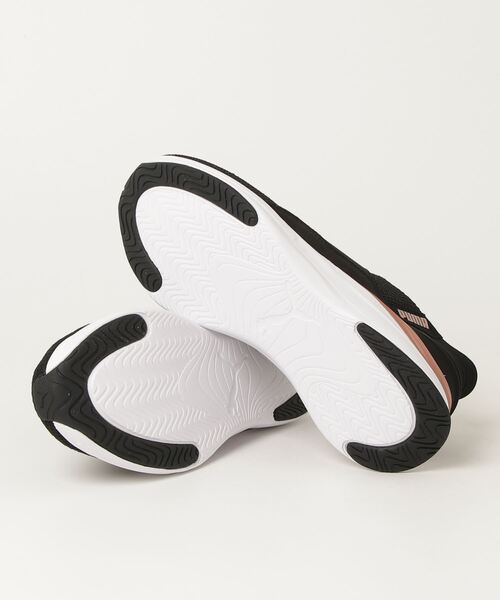 PUMA（プーマ）の「プーマ PUMA SOFTRIDE ハーモニー レオ EASE IN _（スニーカー・レディース・ブラック×ホワイト・23.5cm/24.5cm/23.0cm/24.0cm/25.0cm）」の3枚目の写真