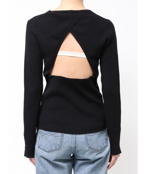 Ungrid（アングリッド）の「バックデザインニット（ニット/セーター・レディース・オフホワイト/ブラック/グリーン・FREE）」の19枚目の写真