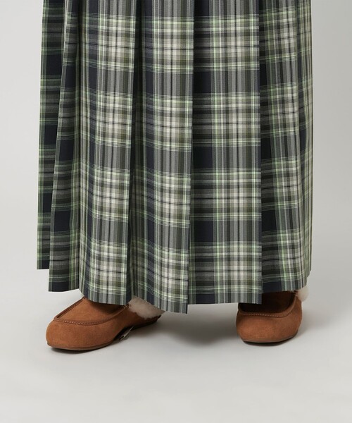 BEAUTY&YOUTH UNITED ARROWS（ビューティーアンドユースユナイテッドアローズ）の「チェック プリーツロングスカート（スカート・レディース・ダークグレー/ライトグレー・XS/S/M）」の16枚目の写真