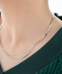 quaranciel（カランシエル）の「quaranciel: 2連 チェーン ネックレス（ネックレス）」