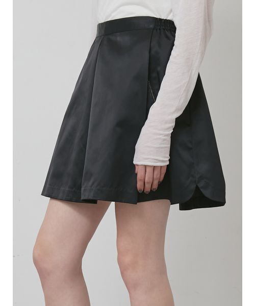 styling/（スタイリング）の「【セットアップ対応】ナイロンフレアミニスカート（スカート・レディース・ブラック/カーキ・1/0）」の12枚目の写真