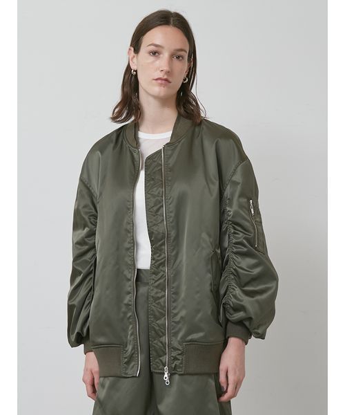 styling/（スタイリング）の「【セットアップ対応】ナイロンフレアミニスカート（スカート・レディース・ブラック/カーキ・1/0）」の19枚目の写真