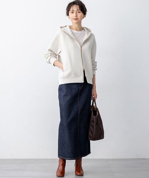 セール】【洗える】コットンエアーダンボール コクーン フーディー