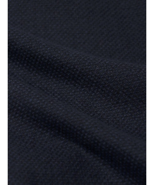 SUIT SQUARE（スーツスクエア）の「GOOVI ダブルブレストジャケット SUPER120'sウール ホップサック（テーラードジャケット・メンズ・ネイビー系・1/2/3）」の9枚目の写真