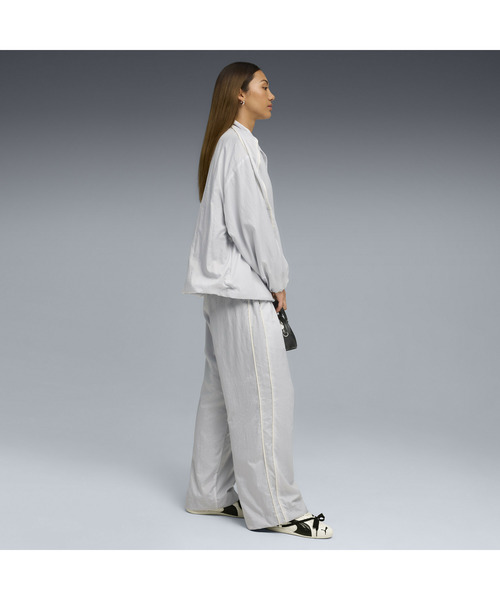 PUMA(プーマ)の「PUMA プーマ ウィメンズ PUMA x ROSE T7 オーバーサイズ トラック ジャケット(ジャージ・レディース・シルバー系その他/ブラック・MEDIUM/SMALL/LARGE/X-SMALL)」の17枚目の写真
