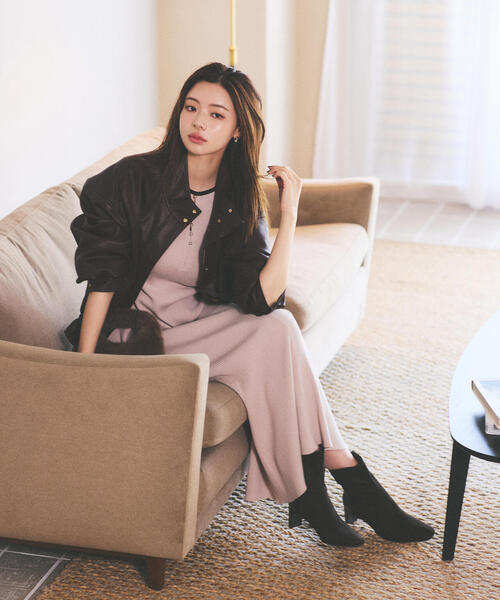 PROPORTION BODY DRESSING（プロポーションボディドレッシング）の「ボタンディティール前後２Ｗａｙワンピース / 1215240909（ワンピース・レディース・ブラック/ブルー/グレー・MEDIUM/P/S）」の12枚目の写真