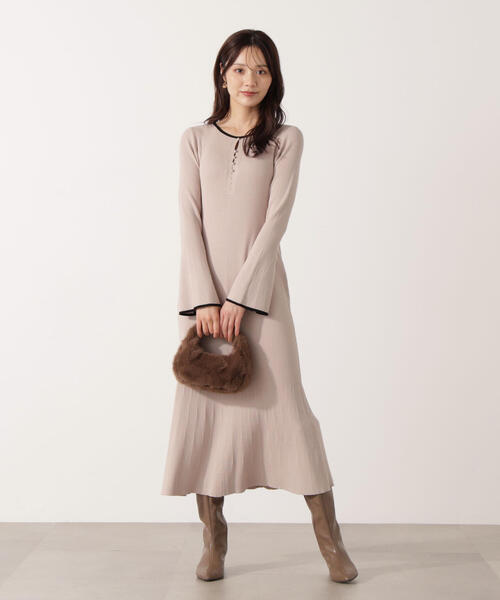 PROPORTION BODY DRESSING（プロポーションボディドレッシング）の「ボタンディティール前後２Ｗａｙワンピース / 1215240909（ワンピース・レディース・ブラック/ブルー/グレー・MEDIUM/P/S）」の16枚目の写真