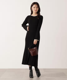 PROPORTION BODY DRESSING | ボタンディティール前後２Ｗａｙワンピース / 1215240909(ワンピース)