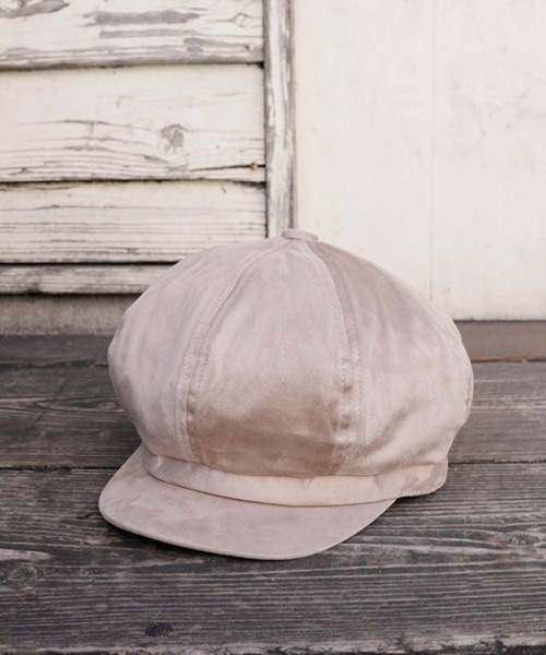 セール】フェイクスエードキャスケット/Back to Front ユニセックス