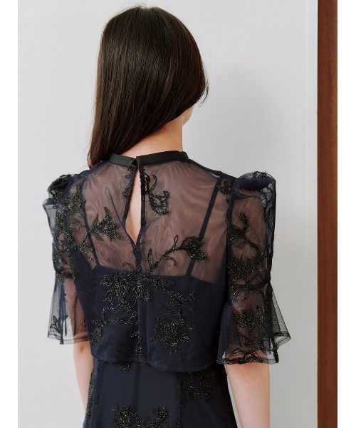 セール】エンブロイダリーボレロセットドレス（ワンピース）｜SNIDEL