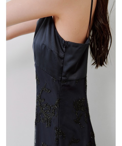 SNIDEL（スナイデル）の「エンブロイダリーボレロセットドレス（ワンピース・レディース・ネイビー/グレー/ライトピンク・1/0）」の22枚目の写真