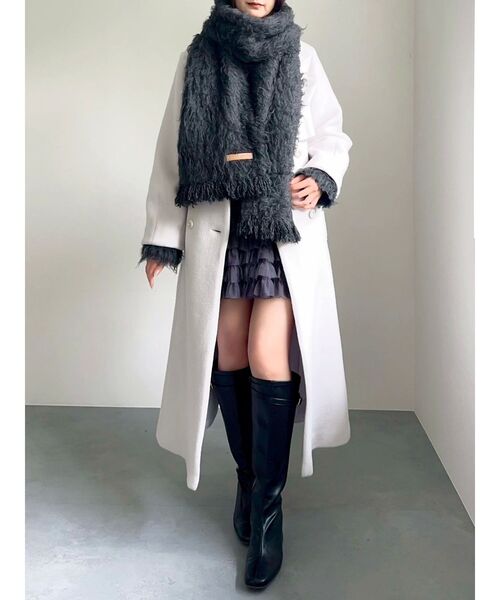 2WAYカラーレディウールコート（その他アウター）｜dazzlin