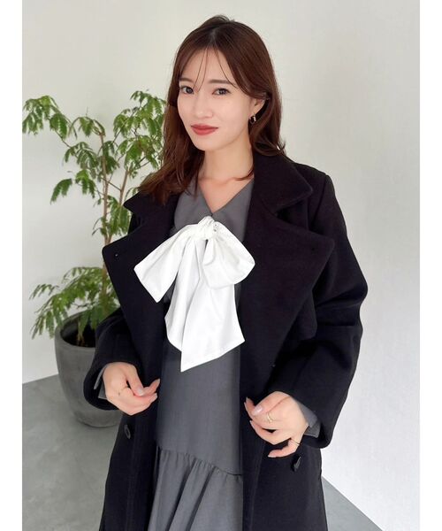 2WAYカラーレディウールコート（その他アウター）｜dazzlin（ダズリン