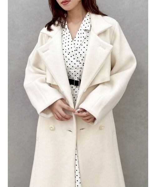 2WAYカラーレディウールコート（その他アウター）｜dazzlin