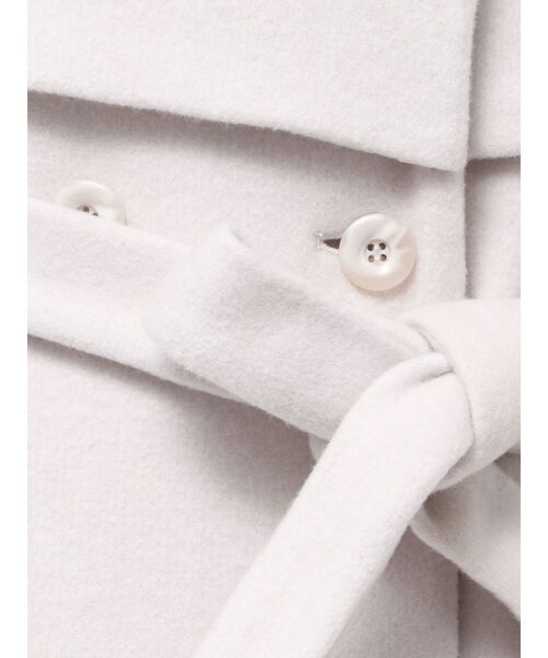 dazzlin（ダズリン）の「2WAYカラーレディウールコート（その他アウター・レディース・グレー/アイボリー/ブラック・SMALL/MEDIUM）」の12枚目の写真