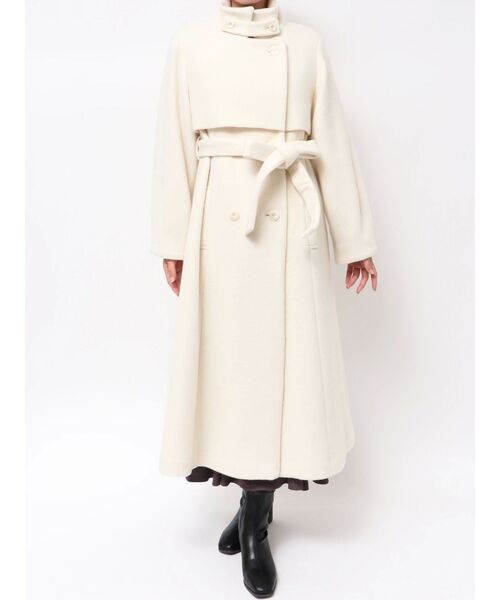 2WAYカラーレディウールコート（その他アウター）｜dazzlin（ダズリン