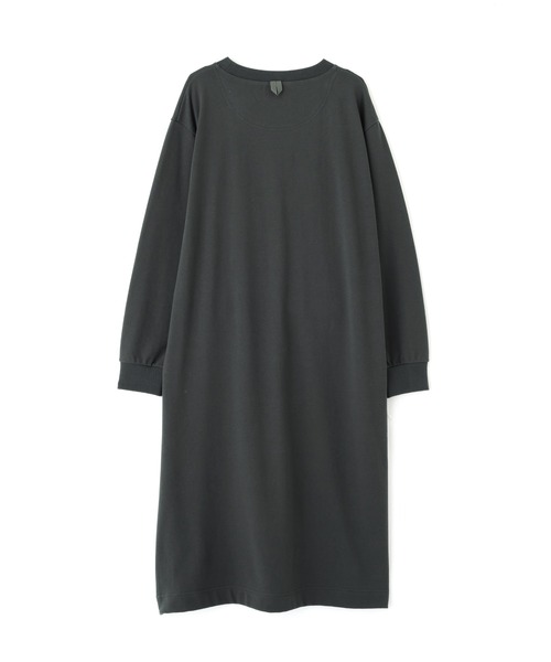 MARGARET HOWELL(マーガレットハウエル)の「SUPIMA COTTON LOOPBACK TOP(ワンピース・レディース・チャコール・FREE)」の4枚目の写真