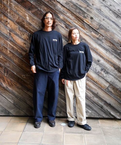 THRASHER(スラッシャー)の「CRACKED HOMETOWN L/S T-SHIRTS/THRASHER スラッシャークラックド ホームタウン 長袖 Tシャツ ロンT フロント バック ロゴ プリント ストリート スケート(Tシャツ/カットソー・メンズ・ブラック/ホワイト・MEDIUM/LARGE/X-LARGE/SMALL)」の17枚目の写真