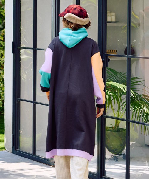 go slow caravan（ゴースローキャラバン）の「裏起毛クレイジー パーカーワンピース W（ワンピース・レディース・その他1/その他2・FREE）」の16枚目の写真