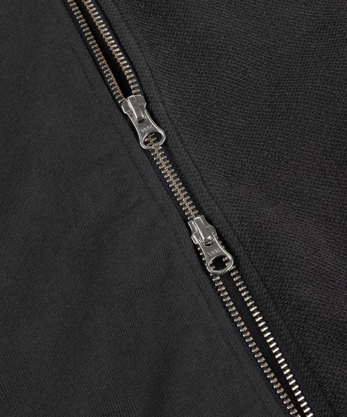 DIME(ダイム)の「Dime/ダイム/Reverse French Terry Zip Hoodie(パーカー・メンズ・グレー/ブラック・M/L/XL)」の4枚目の写真