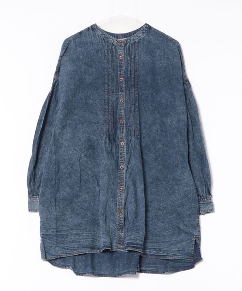 チチカカ（チチカカ）の「インディゴボイルシアーチュニック（チュニック・レディース・ブルー/インディゴブルー・FREE）」の19枚目の写真