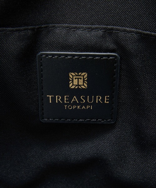 TREASURE TOPKAPI(トレジャートプカピ)の「【TREASURE TOPKAPI】スエード レザーコンビ ワンショルダーバッグ チャーム付き(ショルダーバッグ・レディース・ダークブラウン/ベージュ・FREE)」の14枚目の写真