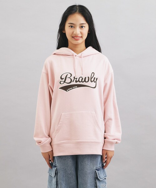 Pretty パーカー ピンク GYDA（ジェイダ）の「Angel BUNNY BIGパーカー（パーカー）」 - WEAR