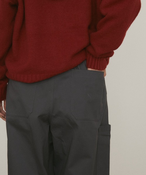 MERLOT（メルロー）の「ジャングルカーゴトラウザー（カーゴパンツ・レディース・チャコールグレー/ブラウン・マルチサイズ）」の17枚目の写真