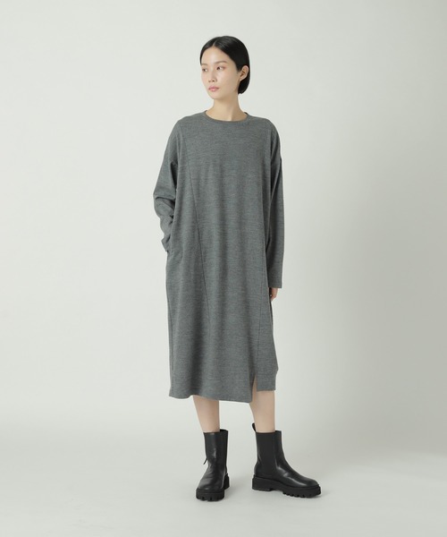ウールジャージィー / ワンピース（ワンピース）｜ZUCCa（ズッカ）の