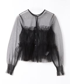 新品　未使用　タグ付き　完売品　オープンセサミクラブ　カーディガン　正規品 volume sleeve cardigan | OPEN SESAME