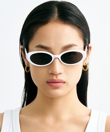 NUEF | オーバルサングラス|カラーレンズ|トレンド|紫外線対策|UVカット|サングラス|NUEF|COLOR SUNGLASSES(サングラス)