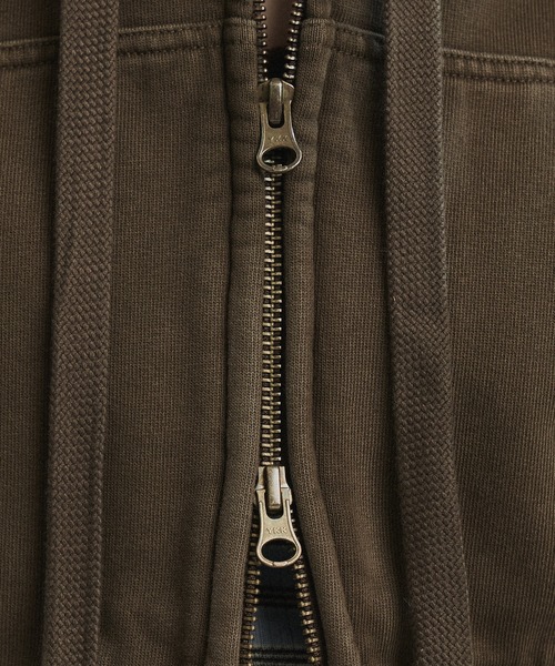 PUBLIC TOKYO(パブリックトウキョウ)の「極 コンパクトジップフーディ(パーカー・レディース・ブラウン・FREE)」の11枚目の写真