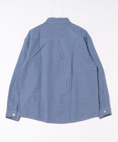 ARCHIVER（アーカイバ）の「【Bz】ブルーチェックシャツ ルーズシルエット（25MA/EKW124）（シャツ/ブラウス・レディース・ブルー・FREE）」の2枚目の写真