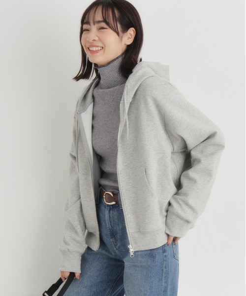 HONEYSUCKLE ROSE】ダブルジップパーカー (サスティナブル / 軽量