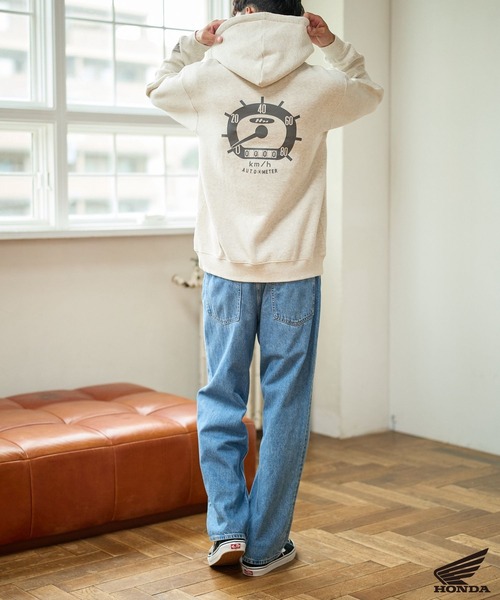 FOUND GOOD(ファウンドグッド)の「【HONDA】コラボパーカー/31098034(パーカー・メンズ・ブラック/ベージュ/ネイビー・M/L/XL)」の7枚目の写真