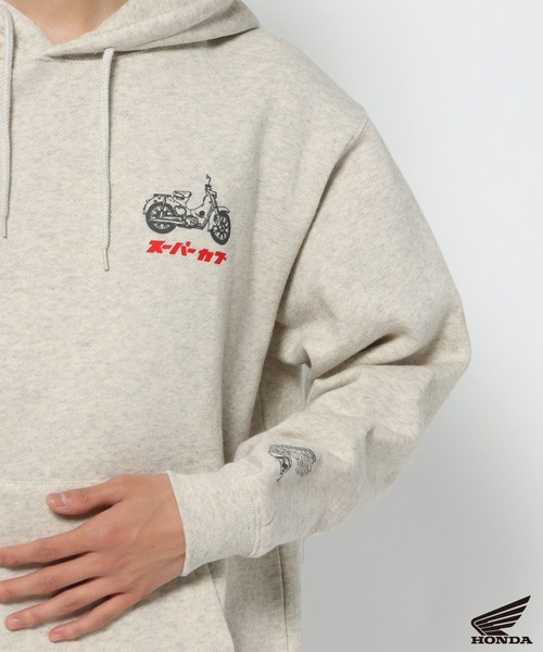 FOUND GOOD(ファウンドグッド)の「【HONDA】コラボパーカー/31098034(パーカー・メンズ・ブラック/ベージュ/ネイビー・M/L/XL)」の13枚目の写真