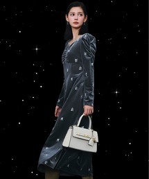 CELFORD（セルフォード）の「ミックスフラワーレースワンピース