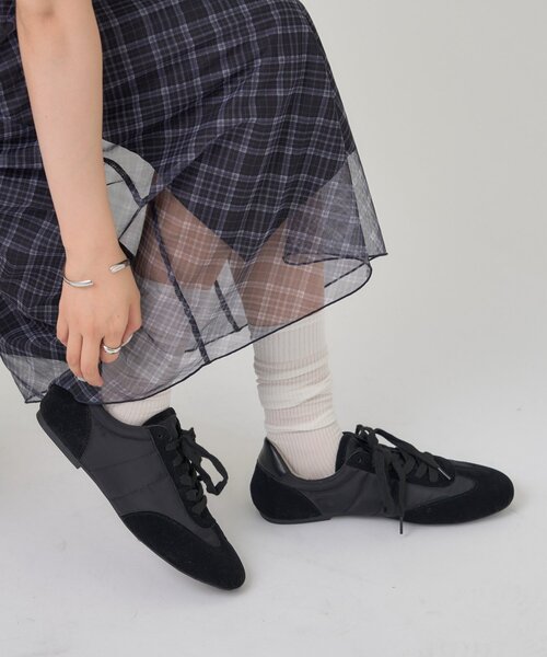 mystic（ミスティック）の「サテンラインスニーカー（ブーツ・レディース・ブラウン/ブラック・LARGE/SMALL/MEDIUM）」の11枚目の写真