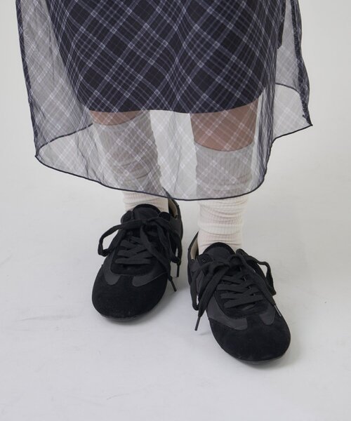 mystic（ミスティック）の「サテンラインスニーカー（ブーツ・レディース・ブラウン/ブラック・LARGE/SMALL/MEDIUM）」の13枚目の写真