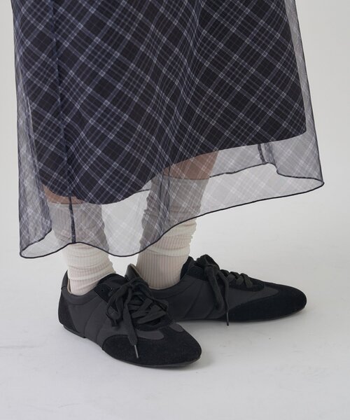 mystic（ミスティック）の「サテンラインスニーカー（ブーツ・レディース・ブラウン/ブラック・LARGE/SMALL/MEDIUM）」の15枚目の写真