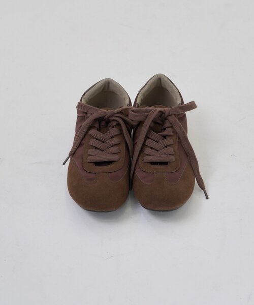mystic（ミスティック）の「サテンラインスニーカー（ブーツ・レディース・ブラウン/ブラック・LARGE/SMALL/MEDIUM）」の4枚目の写真