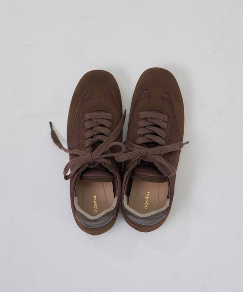mystic（ミスティック）の「サテンラインスニーカー（ブーツ・レディース・ブラウン/ブラック・LARGE/SMALL/MEDIUM）」の8枚目の写真