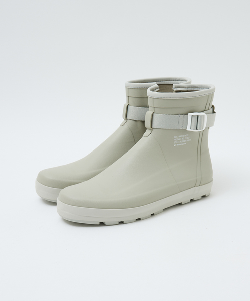 MoonStar（ムーンスター）の「【810s / エイトテンス】MARKE MODI マルケ モディ / レインブーツ（レインシューズ・メンズ・グレイッシュベージュ/チャコールグレー/ホワイト・28/27/26）」の3枚目の写真