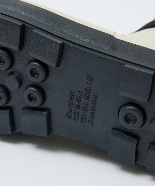 MoonStar（ムーンスター）の「【810s / エイトテンス】MARKE MODI マルケ モディ / レインブーツ（レインシューズ・メンズ・グレイッシュベージュ/チャコールグレー/ホワイト・28/27/26）」の11枚目の写真