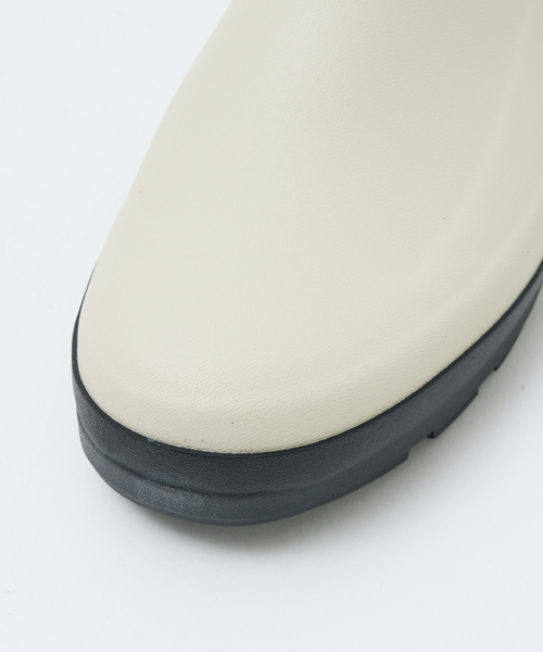 MoonStar（ムーンスター）の「【810s / エイトテンス】MARKE MODI マルケ モディ / レインブーツ（レインシューズ・メンズ・グレイッシュベージュ/チャコールグレー/ホワイト・28/27/26）」の10枚目の写真